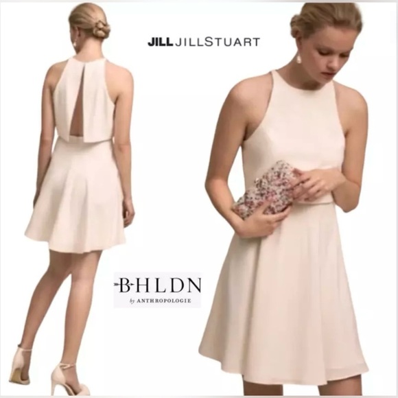 Anthropologie Dresses & Skirts - NWT Anthropologie X BHLDN Jill Stuart Barrett Ivory Mini Dress Womens Size 12
